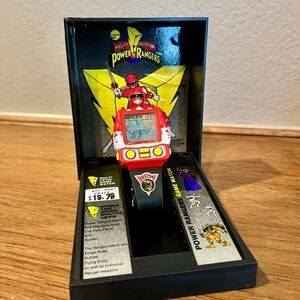 Mighty Morphin Power Rangers Red Rangers Game Watch - 1994